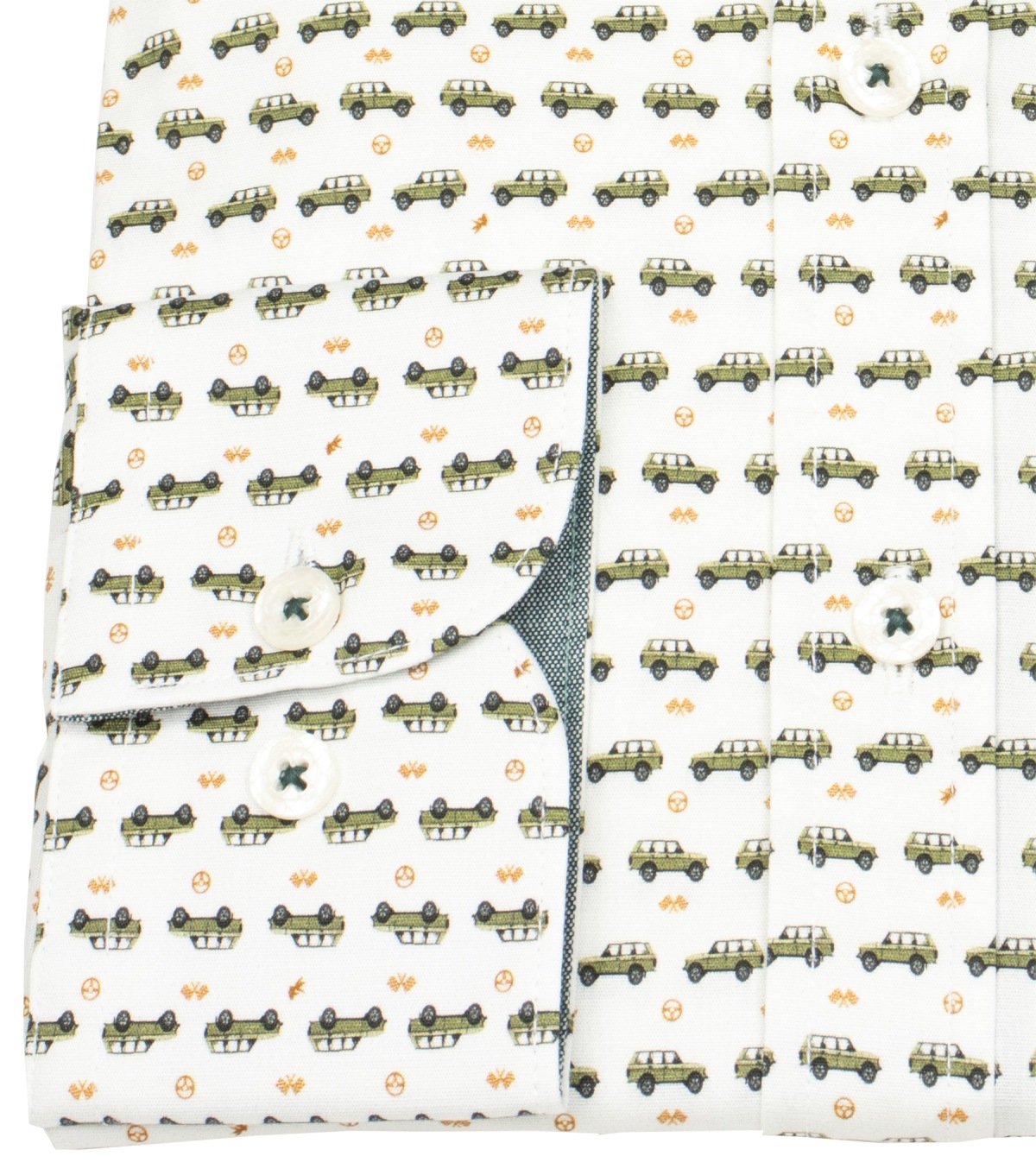 A Fish Named Fred Hemd - Modern Fit - Print - Geländewagen - mehrfarbig - ohne OVP