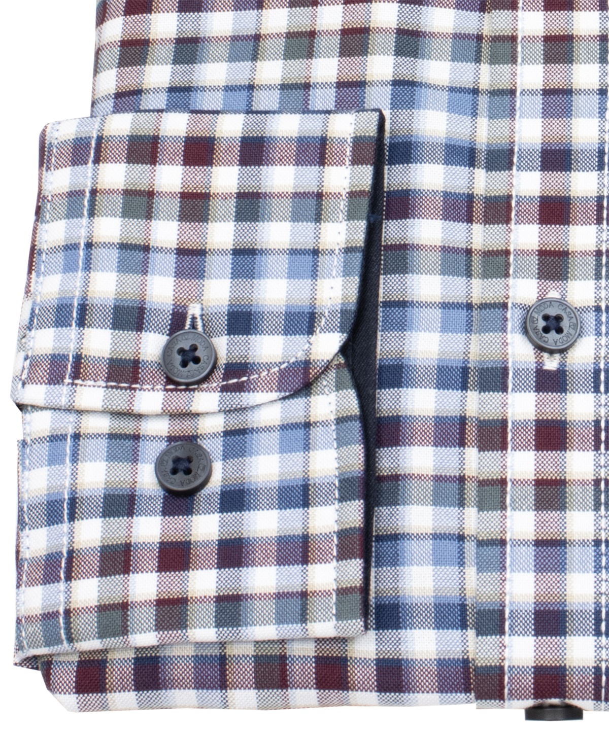 Casa Moda Hemd - Casual Fit - Button Down - kariert - mehrfarbig - ohne OVP