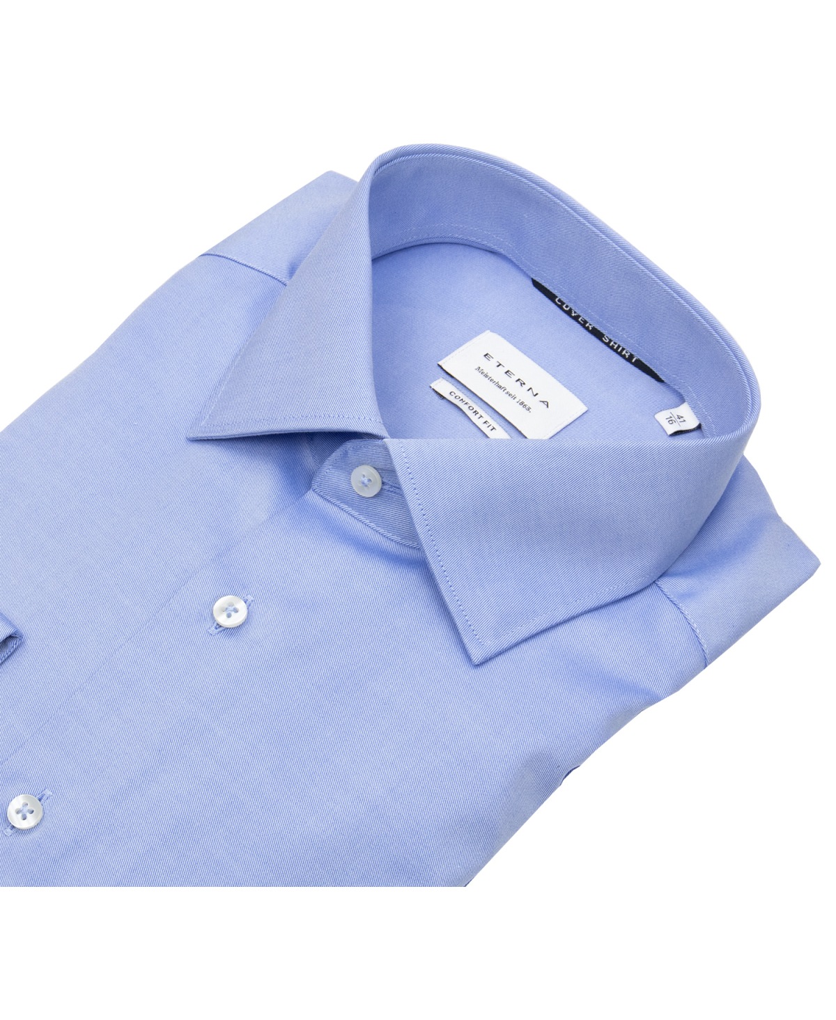 Eterna Hemd - Comfort Fit - Cover Shirt - extra blickdicht - blau - ohne OVP