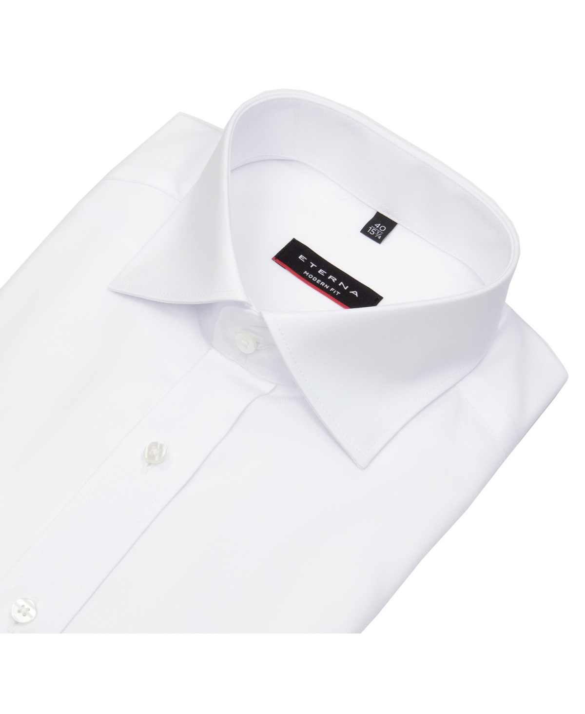 Eterna Hemd - Modern Fit - Cover Shirt blickdicht - weiß - extra kurzer Arm 59cm - ohne OVP