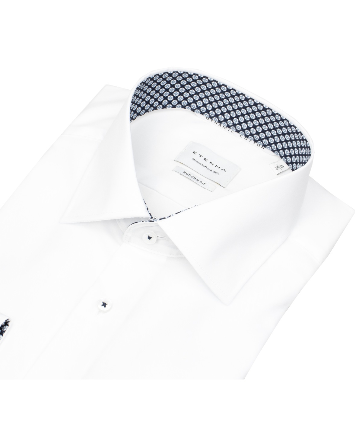 Eterna Hemd - Modern Fit - Kentkragen - Dynamic Cotton - weiß - ohne OVP
