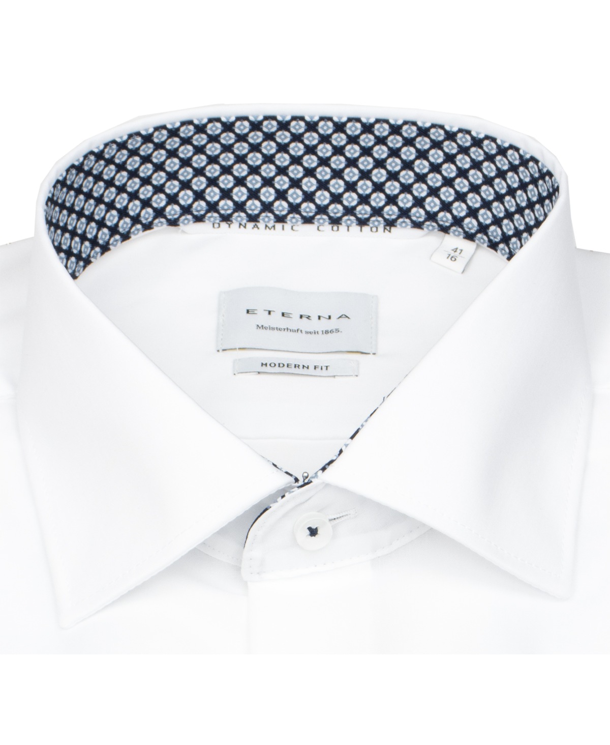 Eterna Hemd - Modern Fit - Kentkragen - Dynamic Cotton - weiß - ohne OVP