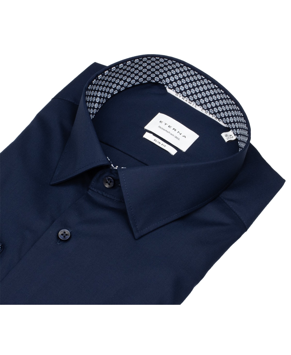 Eterna Hemd - Slim Fit - Kentkragen - Dynamic Cotton - dunkelblau - ohne OVP