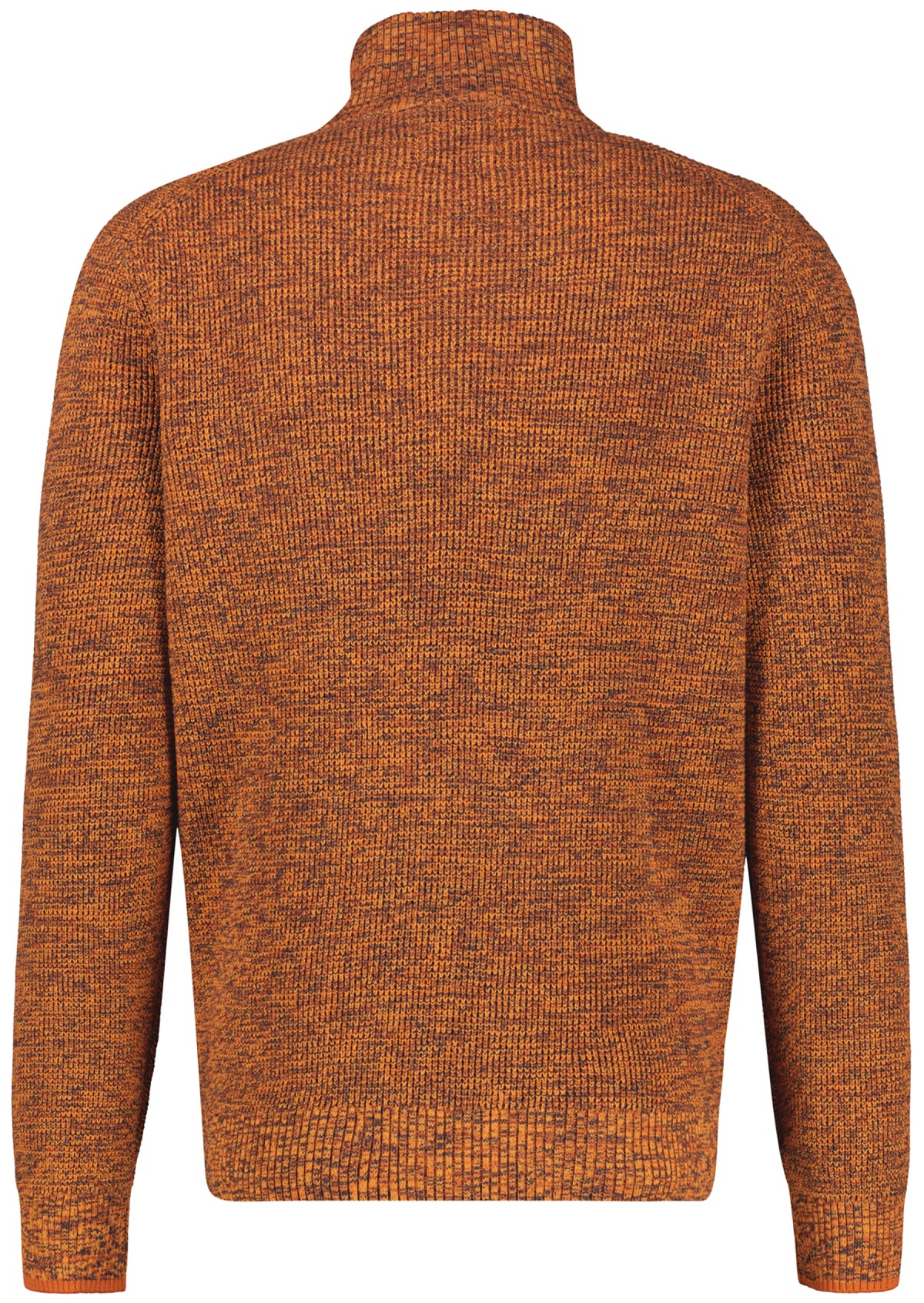 Lerros Pullover - Regular Fit - Strick - Troyerkragen - rot