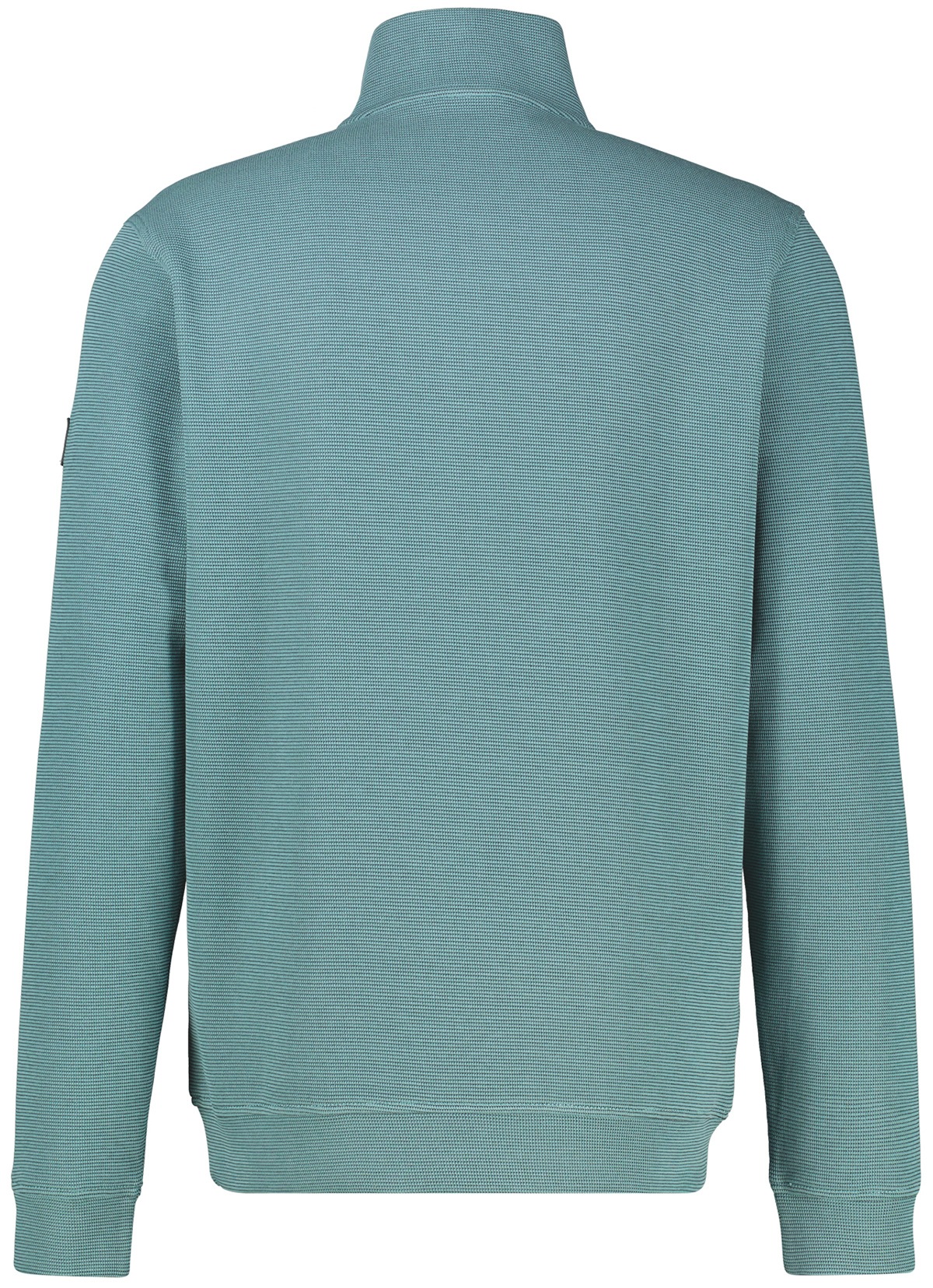 Lerros Pullover - Regular Fit - Troyer - türkis