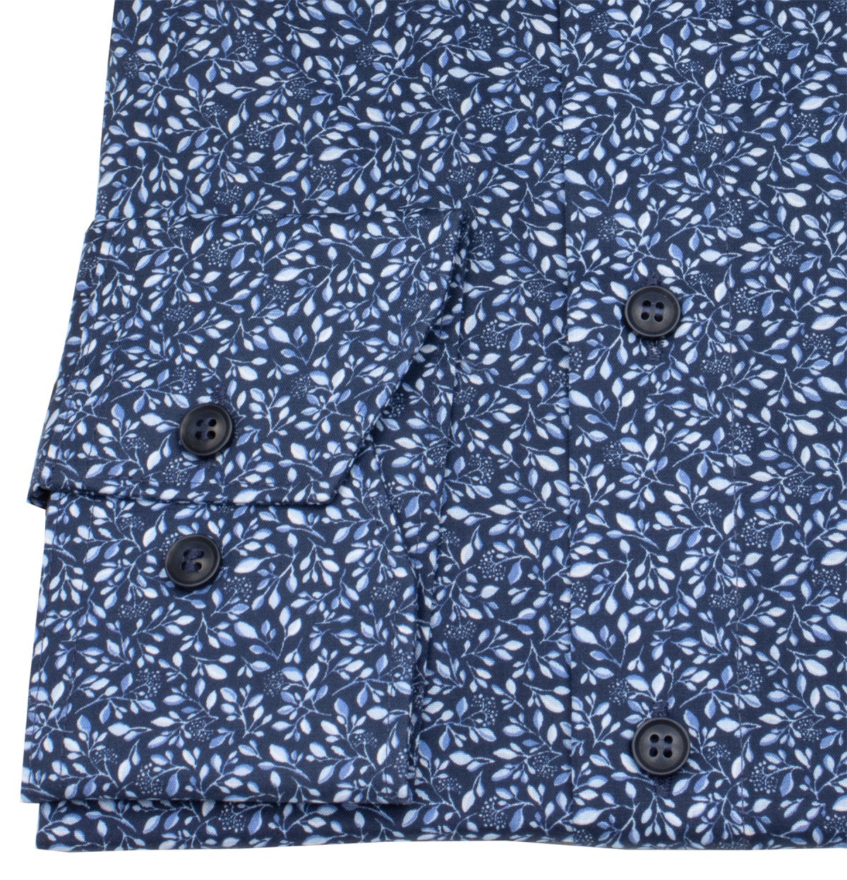 Marvelis Hemd - Modern Fit - floraler Print - dunkelblau / hellblau - ohne OVP