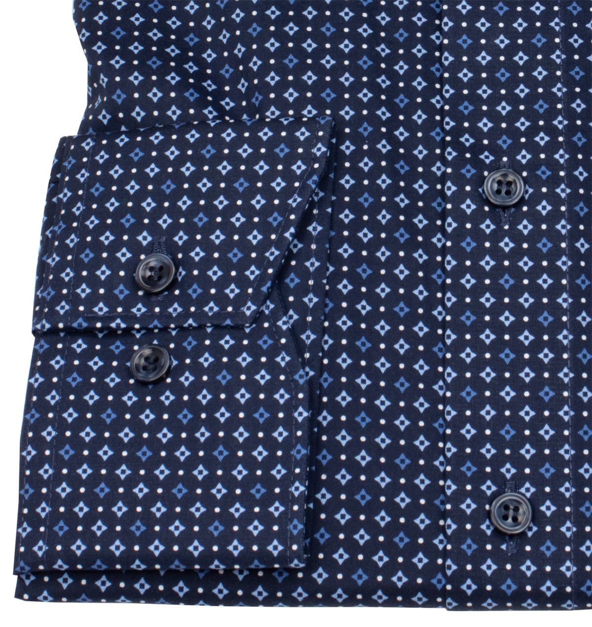 Marvelis Hemd - Modern Fit - Print - dunkelblau / hellblau - ohne OVP