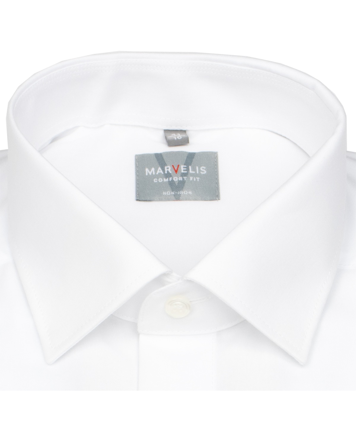 Marvelis Kurzarm Hemd - Comfort Fit - Kentkragen - weiß