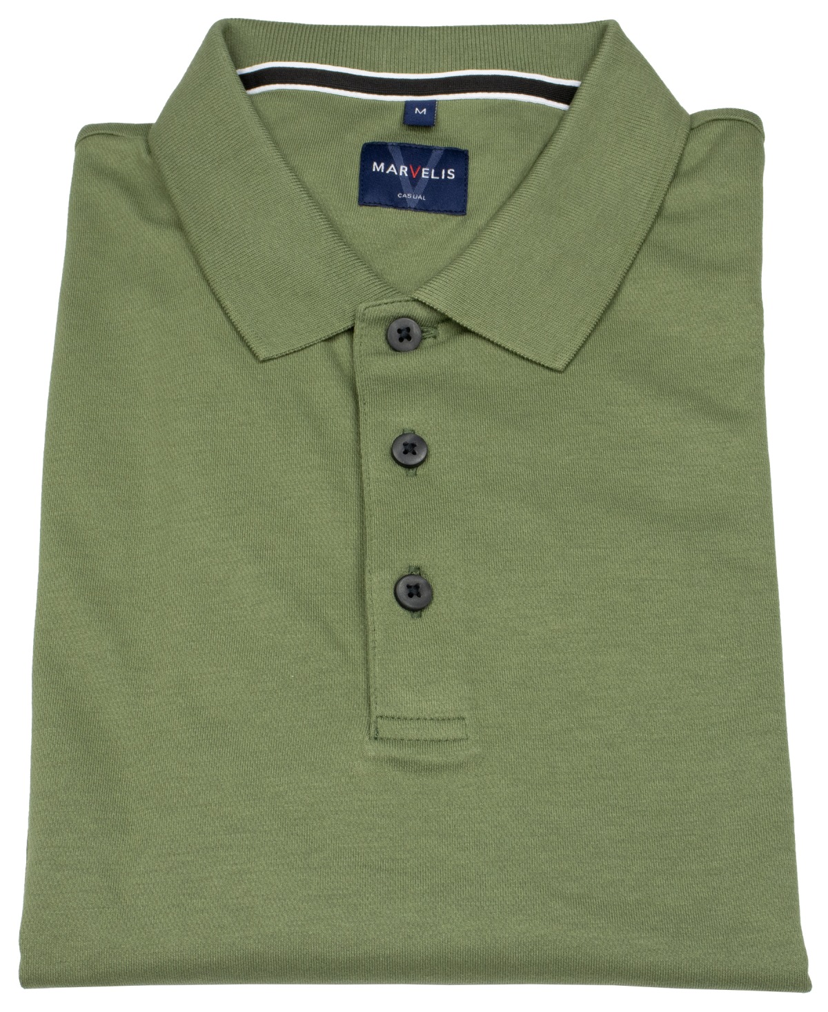 Marvelis Poloshirt - Quick Dry - Langarm - grün