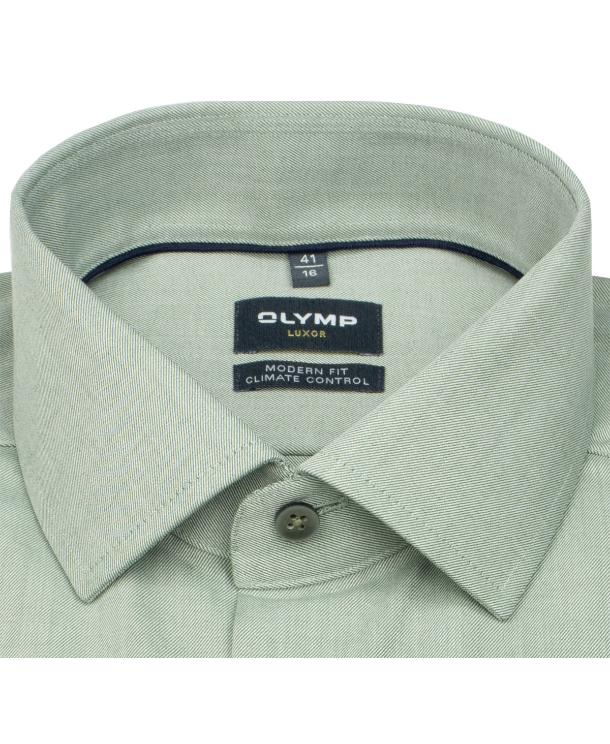 OLYMP Hemd - Modern Fit - 24/7 Climate Control - grün - extra langer 69cm Arm - ohne OVP