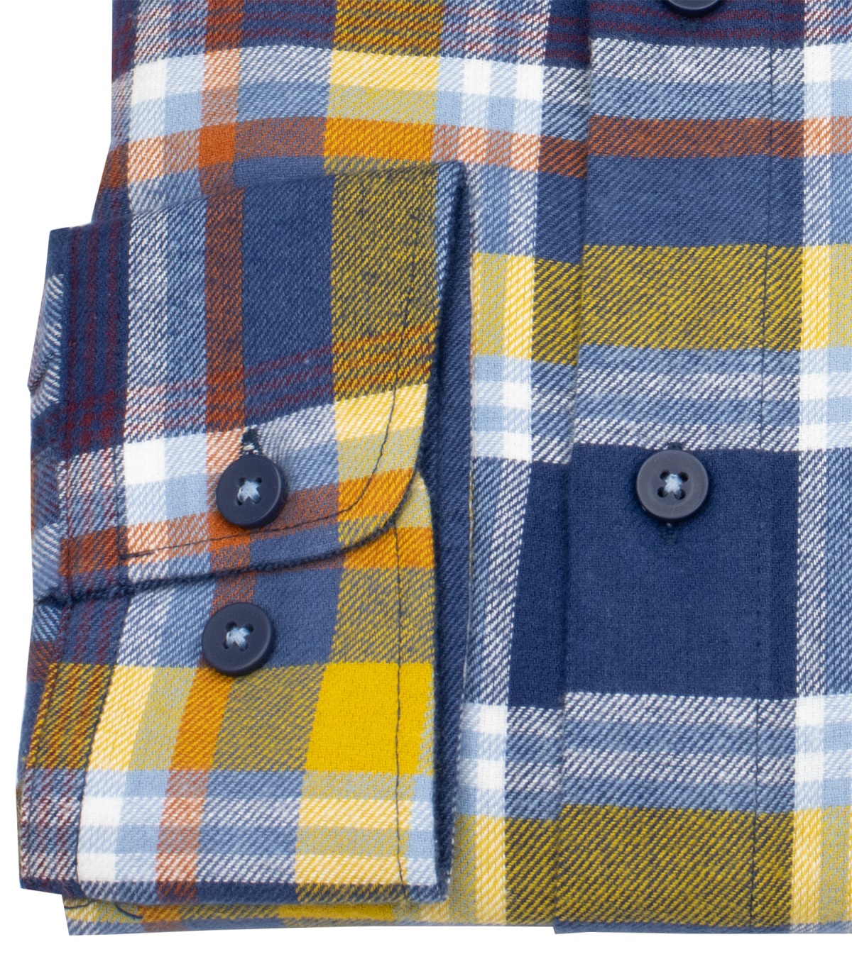 Redmond Flanellhemd - Comfort Fit - kariert - mehrfarbig - ohne OVP