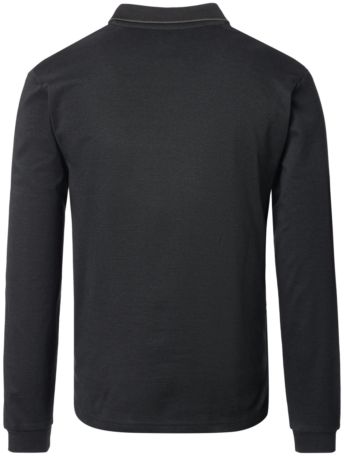 Redmond Poloshirt - Regular Fit - Langarm - Wash and Wear - anthrazit