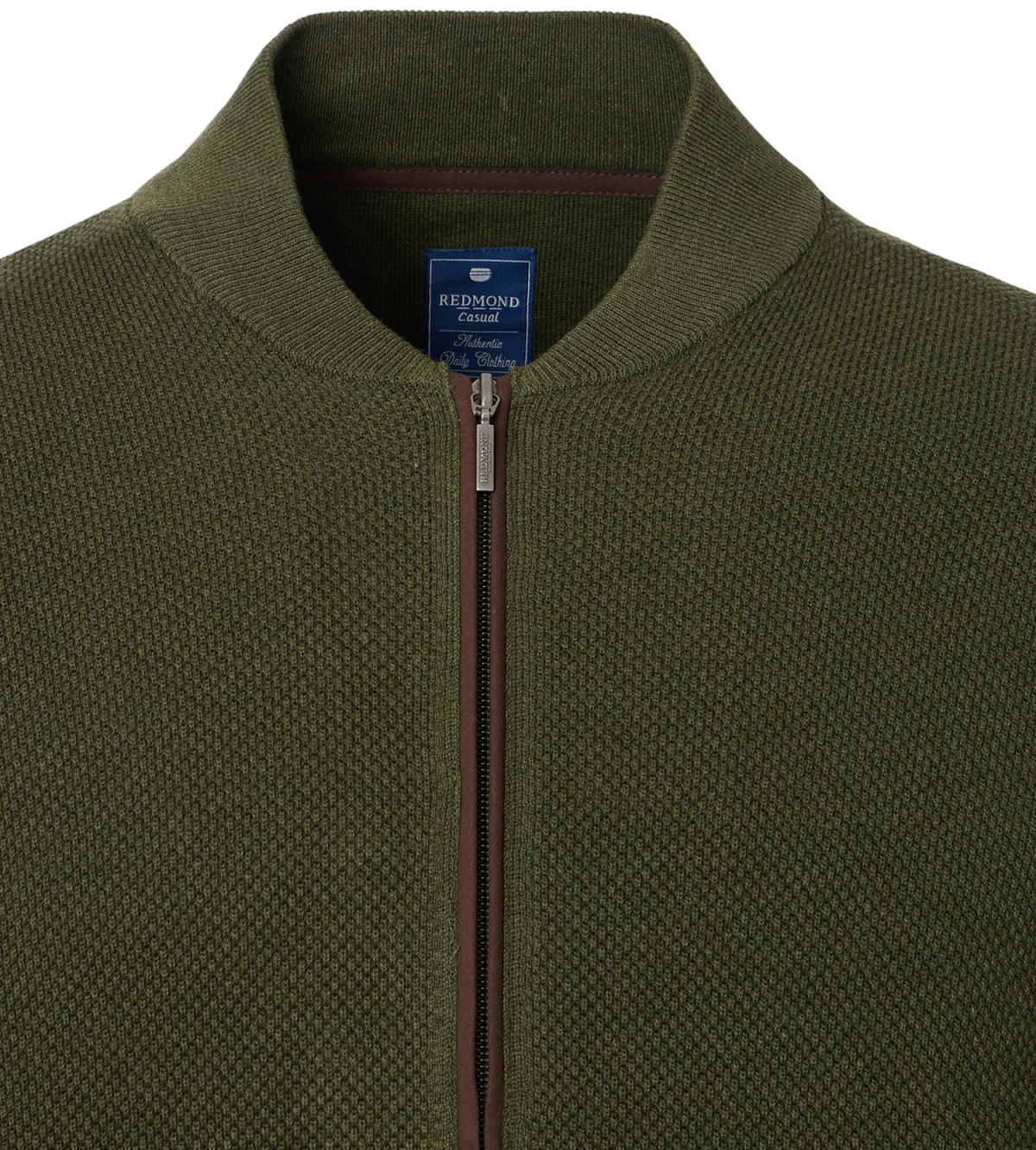 Redmond Strickjacke / Cardigan - Struktur - grün - ohne OVP