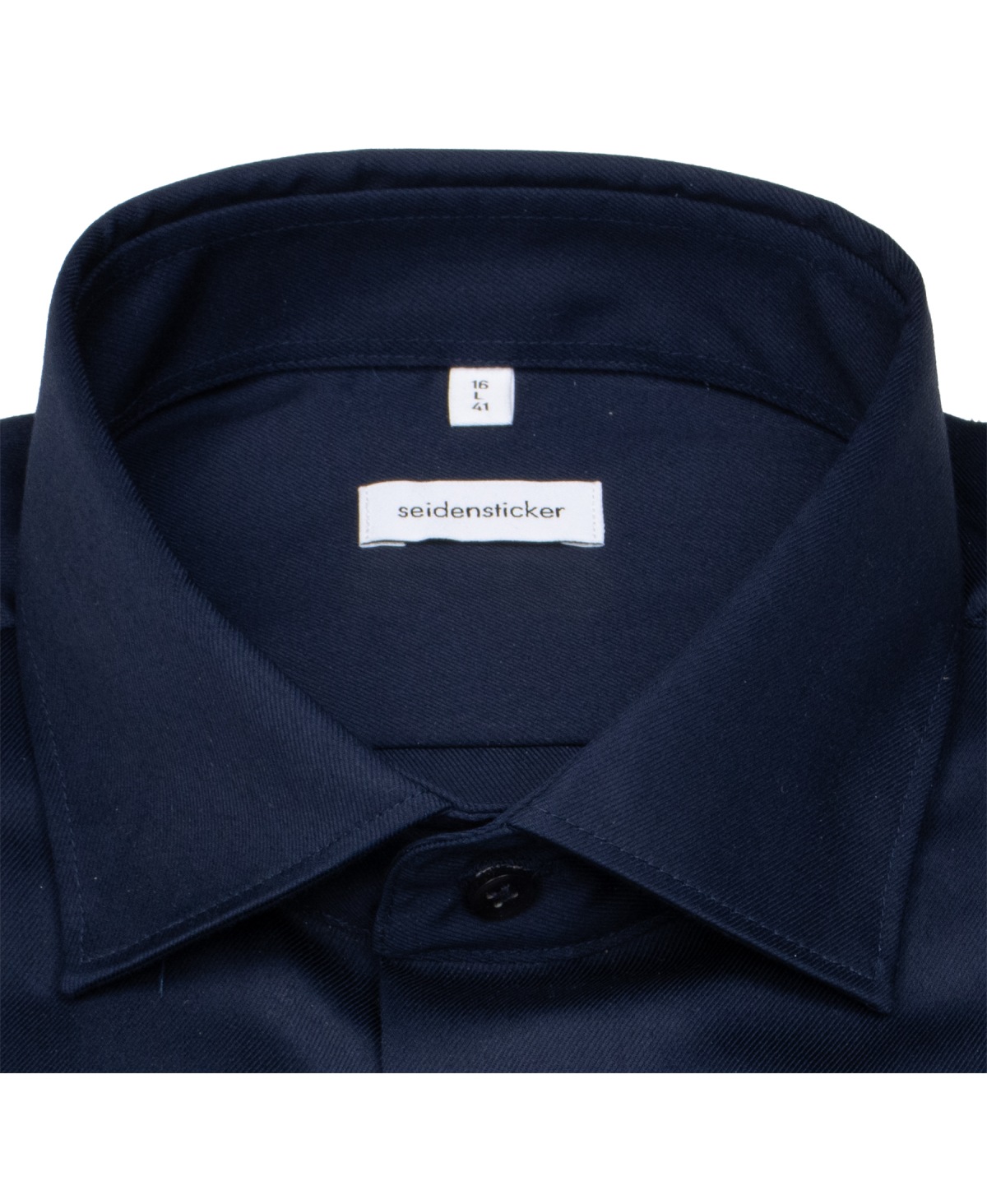 Seidensticker Hemd - Regular Fit - Kentkragen - Feintwill - dunkelblau - ohne OVP