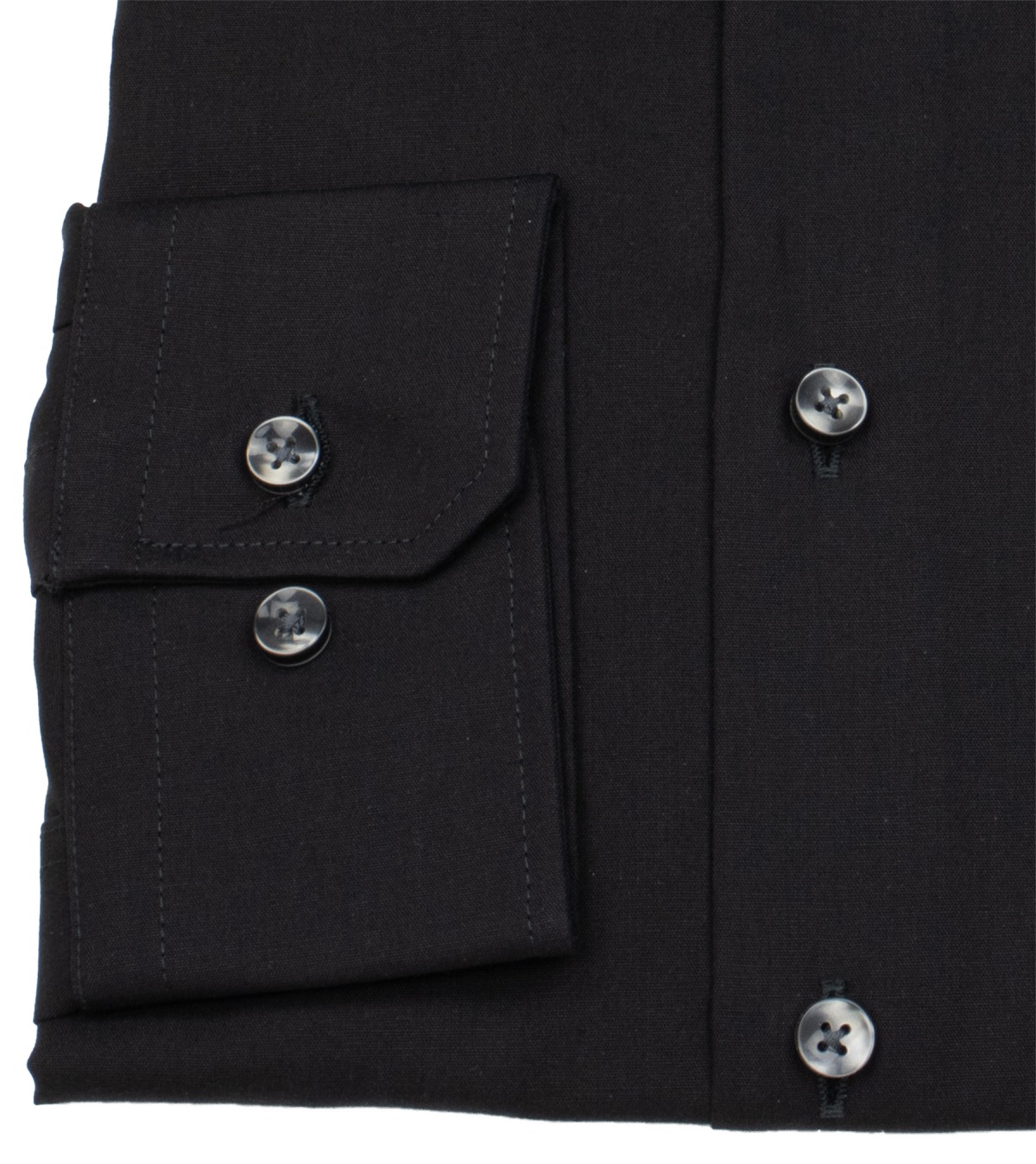 Seidensticker Hemd - Shaped Fit - Kentkragen - schwarz - ohne OVP