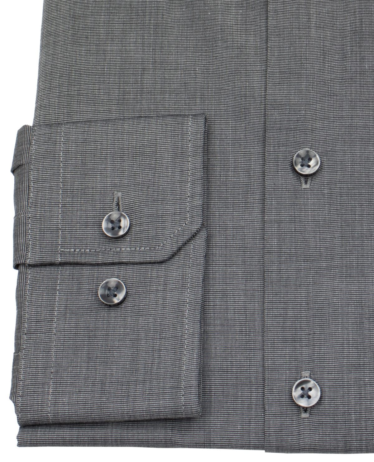 Seidensticker Hemd - Slim Fit - Kentkragen - Fil-a-Fil - anthrazit - ohne OVP