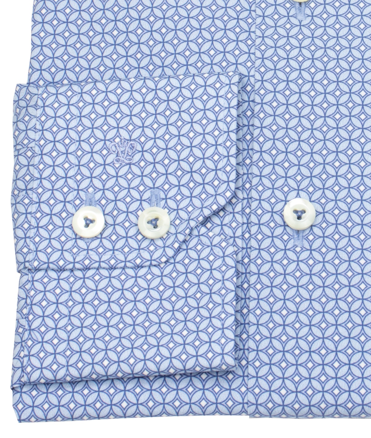 van Laack Hemd - Tailor Fit - Haikragen - Meisterwerk - hellblau / weiß