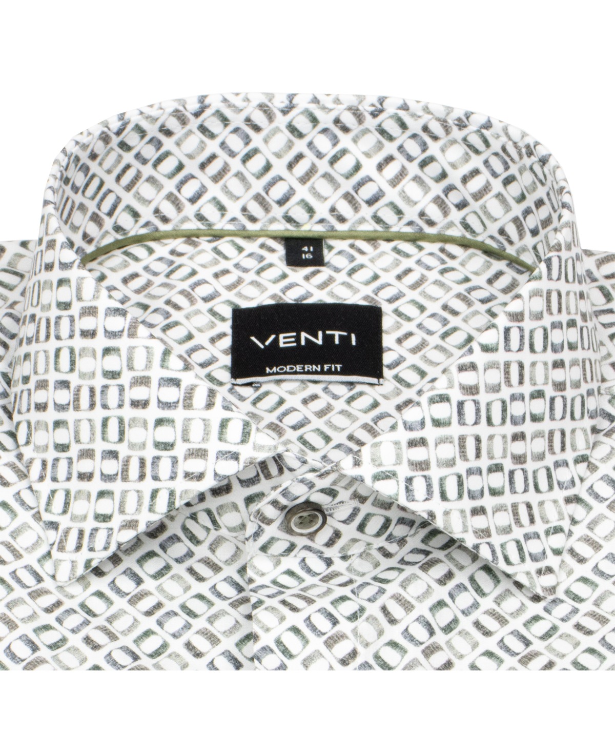 Venti Hemd - Modern Fit - Kentkragen - Print - mehrfarbig - ohne OVP