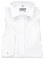 OLYMP Galahemd - Comfort Fit - Kläppchenkragen - Umschlagmanschette - weiß