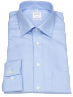 OLYMP Hemd - Luxor Comfort Fit - Twill - extra blickdicht - hellblau