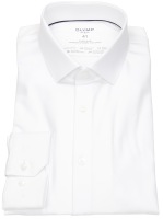 OLYMP Hemd - No. 6 Super Slim - 24/7 Climate Control Shirt - weiß
