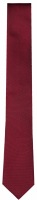 OLYMP Seidenkrawatte - Super Slim - rot / schwarz