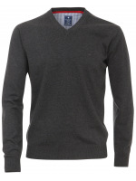 Redmond Pullover - V-Ausschnitt - anthrazit / dunkelgrau