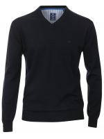Redmond Pullover - V-Ausschnitt - dunkelblau