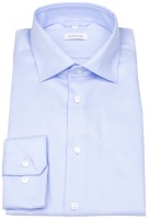 Seidensticker Hemd - Shaped Fit - Kentkragen - Feintwill - hellblau