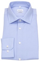 Seidensticker Hemd - Shaped Fit - Kentkragen - hellblau