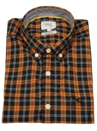 Camel Active Hemd - Regular Fit - Button Down Kragen - kariert - mehrfarbig