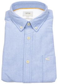 Camel Active Hemd - Regular Fit - Button Down - Oxford - Bio Baumwolle - hellblau - ohne OVP