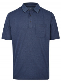 Casa Moda Poloshirt - Regular Fit - dunkelblau