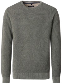 Casa Moda Pullover - Rundhals Ausschnitt - Struktur - türkis