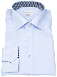 Eterna Hemd - Modern Fit - Kentkragen - Dynamic Cotton - hellblau- extra langer 69cm Arm