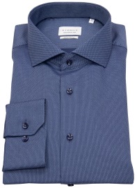 Eterna Hemd - Modern Fit - Kentkragen - Struktur - blau - ohne OVP