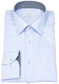 Eterna Hemd - Slim Fit - Kentkragen - Dynamic Cotton - hellblau - extra langer 70cm Arm