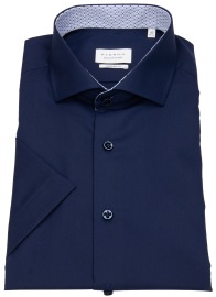 Eterna Kurzarmhemd - Modern Fit - Kentkragen - dunkelblau - ohne OVP