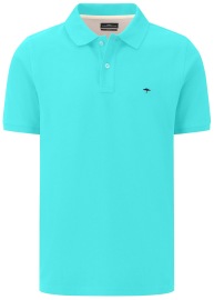 Fynch-Hatton Poloshirt - Casual Fit - Piqué - aqua