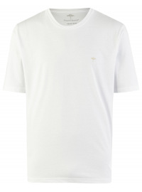 Fynch-Hatton T-Shirt - Casual Fit - Rundhals - weiß