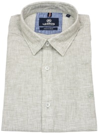Lerros Kurzarmhemd - Regular Fit - Under Button Down - grau-grün - ohne OVP
