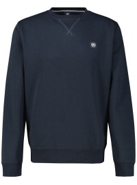 Lerros Sweatshirt - Regular Fit - Rundhals-Ausschnitt - dunkelblau