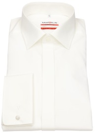 Marvelis Galahemd - Modern Fit - Kentkragen - Umschlagmanschette - hellbeige - ohne OVP