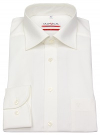Marvelis Hemd - Modern Fit - Kentkragen - hellbeige