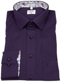 Marvelis Hemd - Modern Fit - Kentkragen - lila - ohne OVP