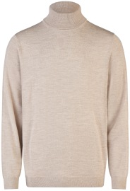Marvelis Pullover - Merinowolle - Rollkragen - beige