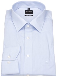 OLYMP Hemd - Comfort Fit BIG - New Kent - Chambray - hellblau