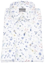 OLYMP Hemd - Comfort Fit - New Kent - floraler Print - mehrfarbig - ohne OVP