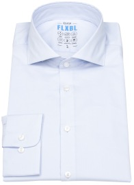 Pure Hemd - Slim Fit - FLXBL Shirt - Haifischkragen - hellblau