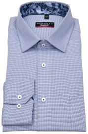 Redmond Hemd - Modern Fit - Kentkragen - Struktur - blau - ohne OVP